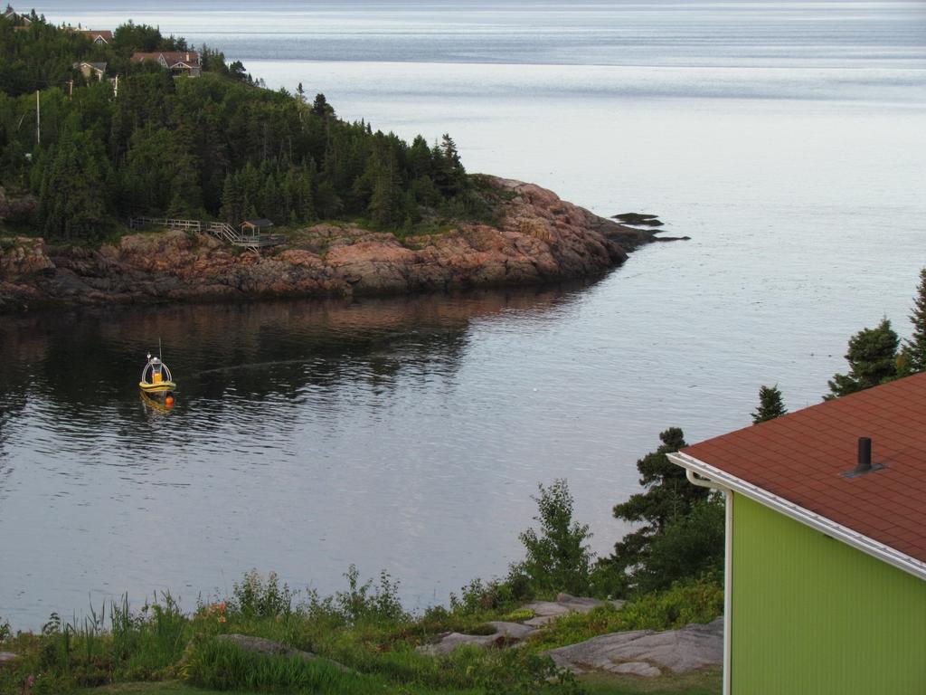 Les Chalets Au Bord De La Mer Les Escoumins Exterior foto